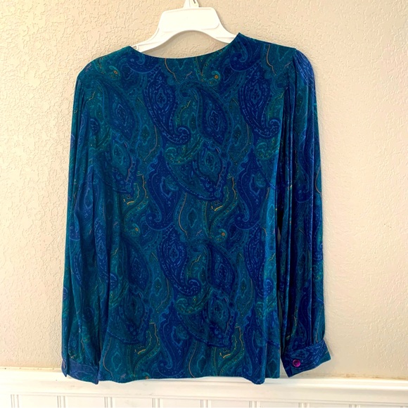 Russ pastel pattern top, blouse - Picture 1 of 8